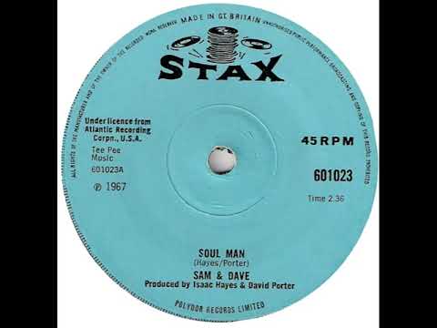 UK New Entry 1967 (256) Sam & Dave - Soul Man
