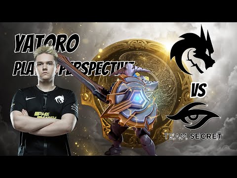 Team Spirit Yatoro [SVEN ] Player perspective VS Team Secret - TI 10 #yatoro #sven #rampage