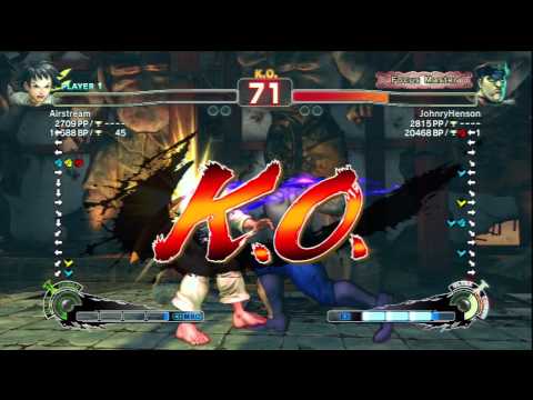 Airstream [Makoto] Vs JohnryHenson [M.Bison] SSF4 AE Ranked Matches - PSN