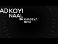 Mai Vichara Kismat Hara Armaan Bedil Punjabi Black Background WhatsappStatus