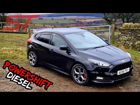 Is The FORD FOCUS ST The ULTIMATE DIESEL Hot Hatch? **RARE POWERSHIFT REVIEW**