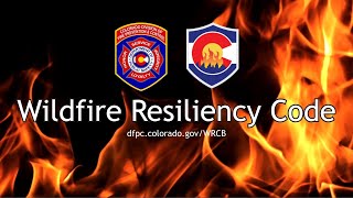DFPC Fire Talks: Wildfire Resiliency Code Board