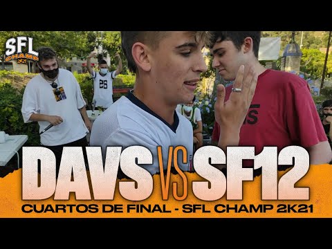 (LOCURA🔥) DAVS VS SF12 - CUARTOS - SFL CHAMP GRAN FINAL