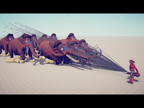 GOD HARPOONER vs 10x UNITS - Totally Accurate Battle Simulator