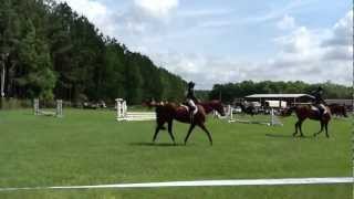 preview picture of video 'Equitation on the Flat, WHA 2011-12 Hunter Jumper Series Walk, Trot, Canter Cross Rails Class'