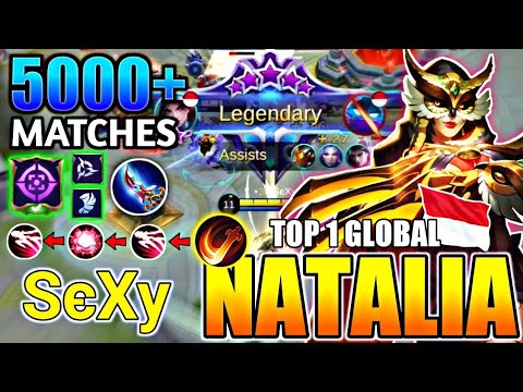 5000+ Matches??? NATALIA BEST BUILD 2020 BUILD TOP 1 GLOBAL NATALIA - BUILD TOP GLOBAL NATALIA 2020