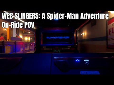 WEB SLINGERS: A Spider-Man Adventure (Disney California Adventure) On-Ride - POV - NC - 4K