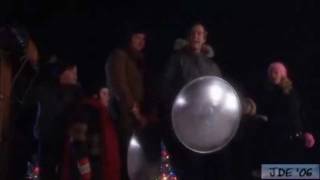 Christmas Vacation Sled Scene