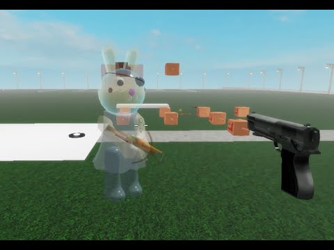 WHAT HAPPENS WHEN YOU SHOOT THE SECRET BUNNY GHOST INSIDE PIGGY?? - PIGGY MYTHS!!