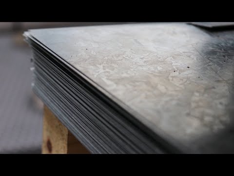 Chapa Galvanizada lisa, como pedirla, medidas y usos por Martin Calcagno y Tubo Center