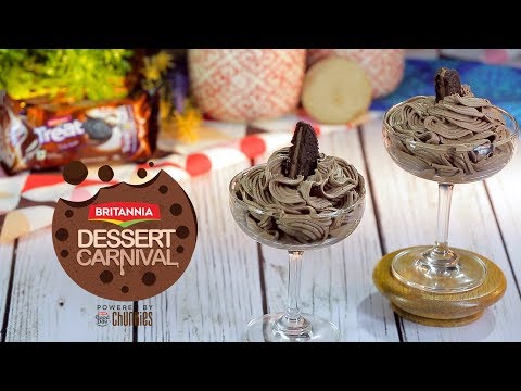 Chocolate Mousse | Easy chocolate mousse recipe | #britanniadessertcarnival
