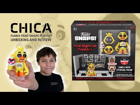 Chica Playset Unboxing And Review - Funko Snaps - FNAF - Five Nights At Freddy's