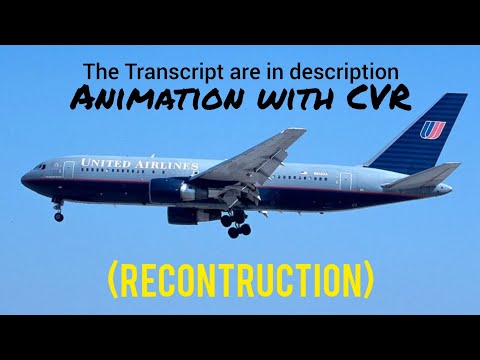 United Airlines Flight 175 Crash || Animation with CVR. (Subtitles/CC On)