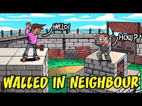 WALLING in my neighbour before RAIDING HIM.... (Rust)
