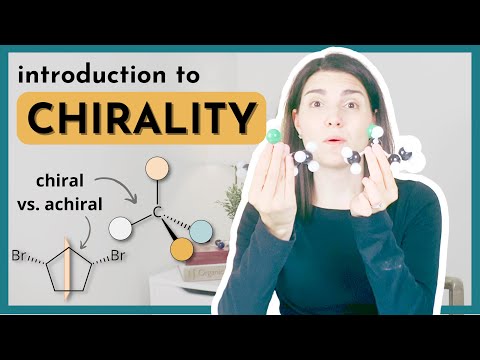 Introduction to Chirality in Organic Chemistry - Chiral vs Achiral and finding Chirality Centers