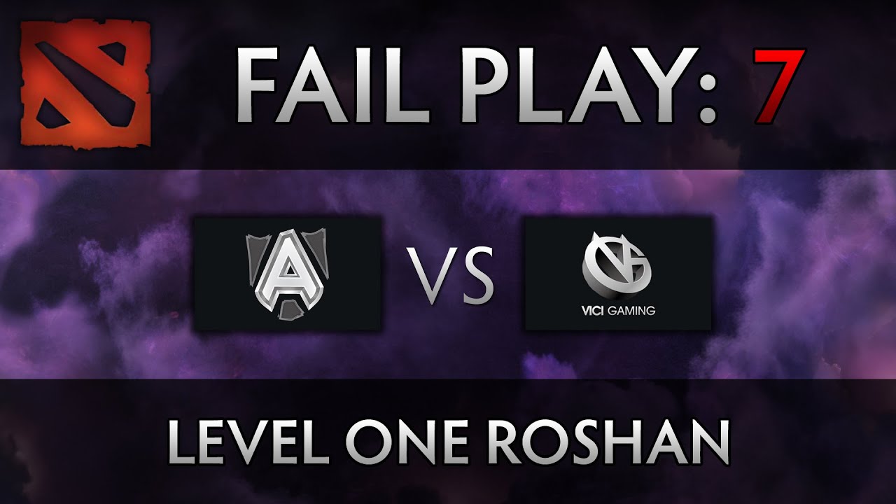 Dota 2 TI4 Fail Play – Alliance vs VG – Level One Roshan