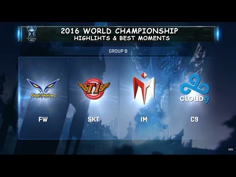 2016 LoL World Championship Hihglights & Best Moments Group B