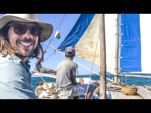 Traditional sailing in PARADISE, Nosy Be, Madagascar! Sailing Vessel Delos Ep.129