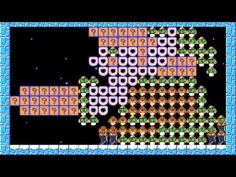 If Link were in Winter Olypiades by Miezekatz 🍄Super Mario Maker 2 ✹Switch✹ #bzm