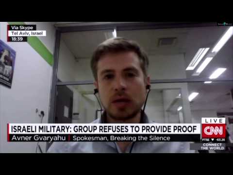 CNN on soldiers testimonies from protective edge