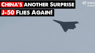 China’s 6th Gen J-50 Fighter Takes Another Secret Test Flight中国第六代歼-50战斗机再次进行秘密试飞