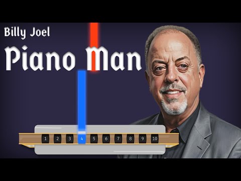 Harmonica Tutorial - Piano Man - Billy Joel