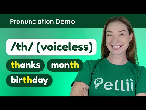 Pronouncing /th/ (voiceless) – English Pronunciation Lesson (Part 1)