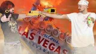 Nerf War | ONE MILLION SUBSCRIBERS | Battle Las Vegas!