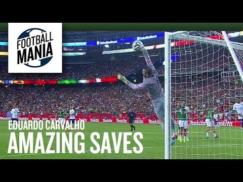 Portugal Goalkeeper Eduardo Carvalho Amazing Saves Vs. Mexico - 2014 FIFA Friendly