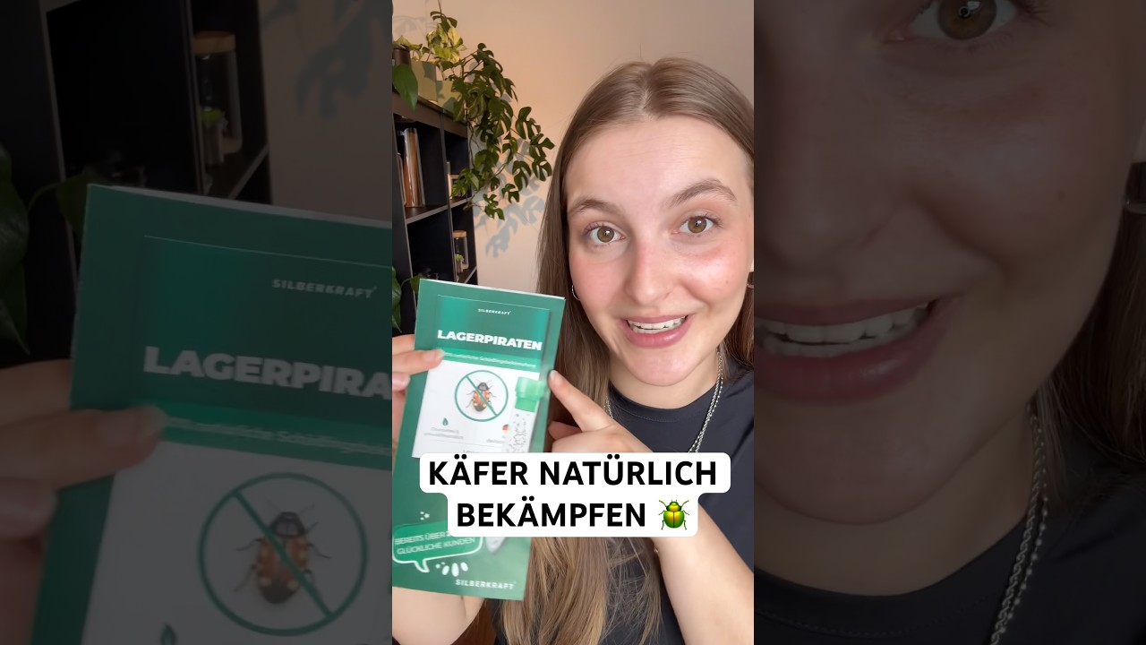 Mit Lagerpiraten einen Käferbefall natürlich bekämpfen 🪲 gegen Speckkäfer, Teppichkäfer & Co.