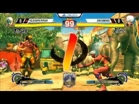 PepeDay (El Furete) vs Gamerbee (Elena) - EVO 2015 USF4 - 720p/60fps