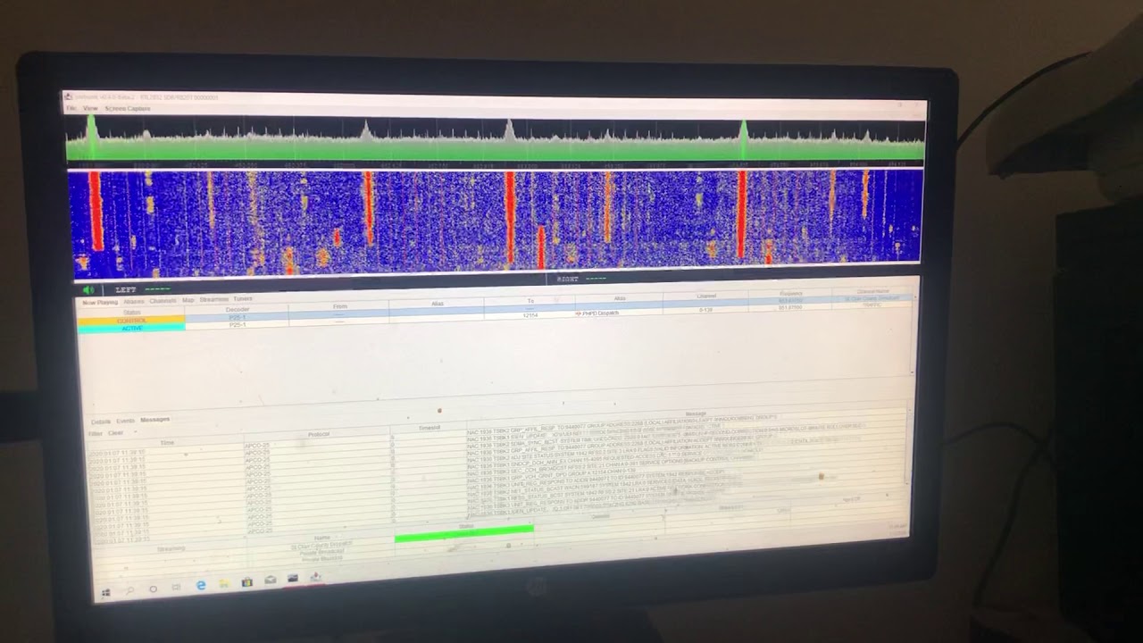 Receiving p25 simulcast