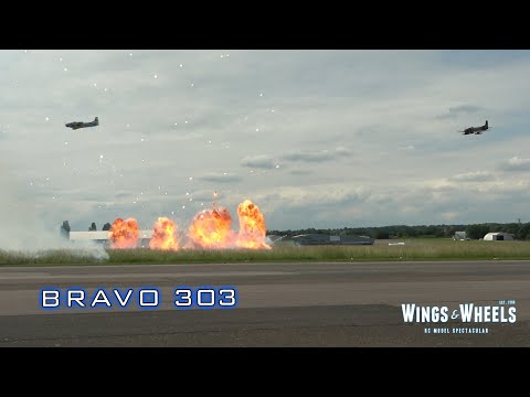 ITS WAR !!! TJD Warbirds Pyro Airshow Display- Wings & Wheels 2021