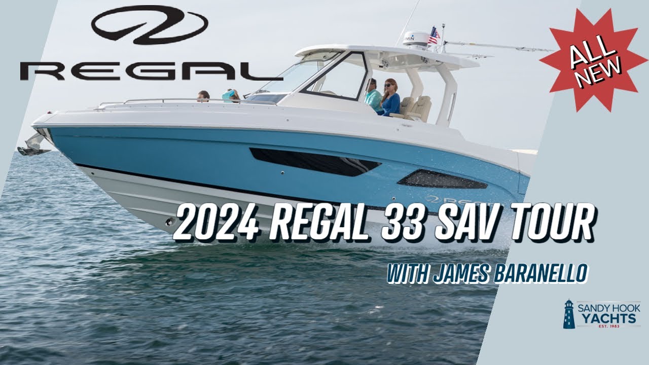 Discover the Luxurious Regal 33 SAV