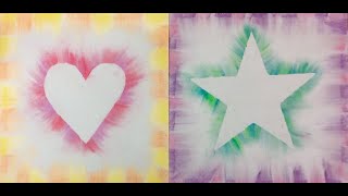 Implied Shape Pastel Rubbing
