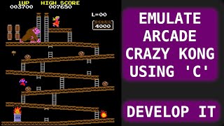 Emulating Z80 Arcade Crazy Kong PCB Using 'C'