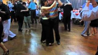 Myriam Pincen dancing Fresedo with Man Yung at La Yumba de Dorita - Club Oeste 10/09/11