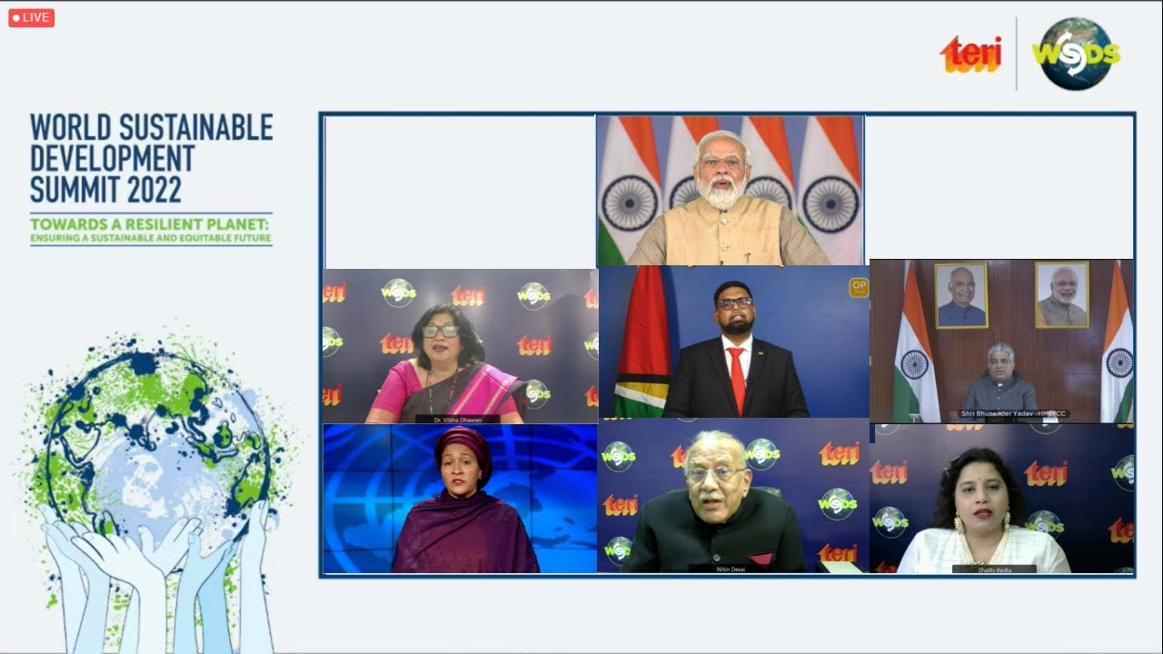 WSDS 2022: Inaugural Session: World Sustainable Development Summit 2022