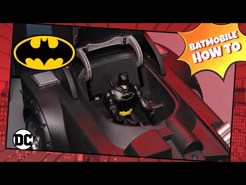 NEW Batman Launch and Defend Batmobile Remote Control Vehicle - How To