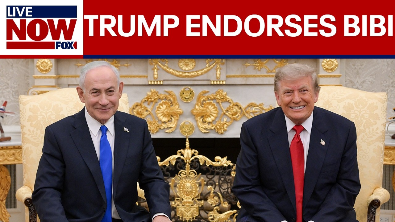 President Trump endorses Netanyahu for re election