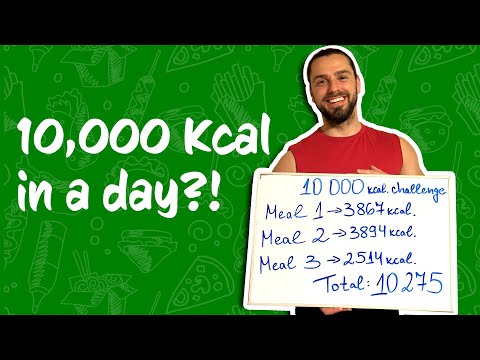 10 000 kcal Challenge! Did I make it?