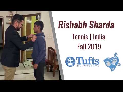 Rishabh Sharda - Tufts University, Tennis Fall 2019