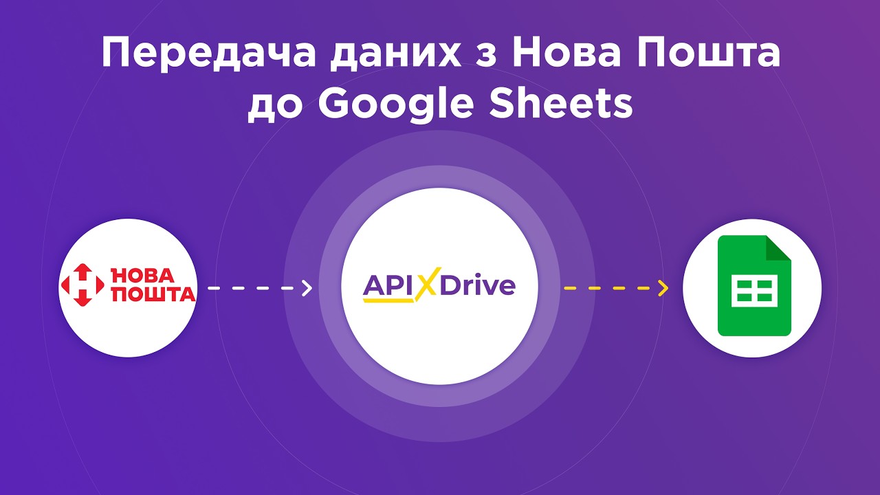 ApiX-Drive: Як підключити Нова пошта до Google Sheets (Інструкція для новачків) ApiX-Drive: Як підключити Нова пошта до Google Sheets (Інструкція для новачків)