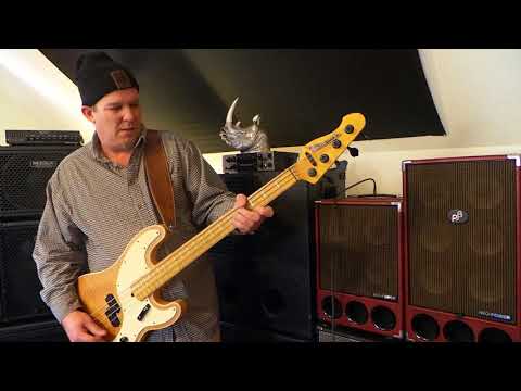 Ghost Bass - "Dusty" Warmoth/Nordstrand NP4A/Hipshot - Andy Irvine