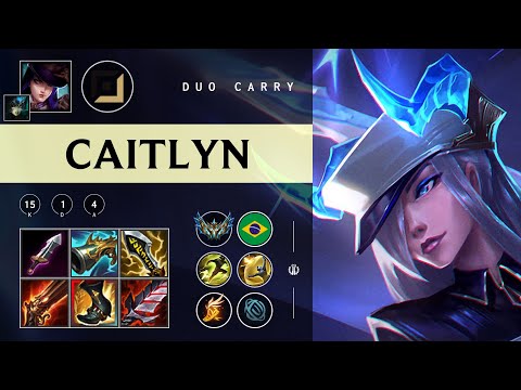 Caitlyn ADC vs Miss Fortune - BR Challenger Patch 25.24