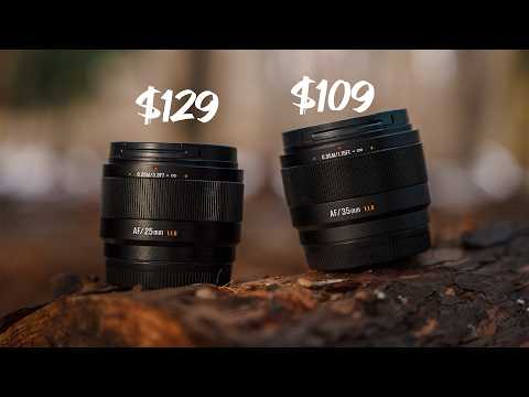 Ultra-Budget AF Primes! | 7Artisans 25mm vs 35mm f/1.8