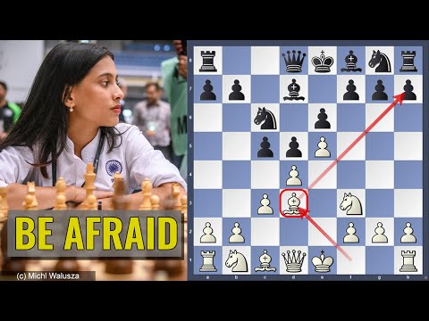 The Milner-Barry Gambit - be afraid | Deshmukh vs Danielian | Women's Olympiad Budapest 2024