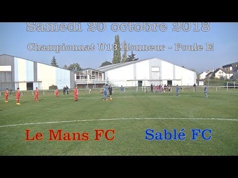 Résumé u13 Le Mans FC - Sablé FC 20 10 2018