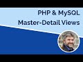 Creating PHP MySQL Master Detail Views