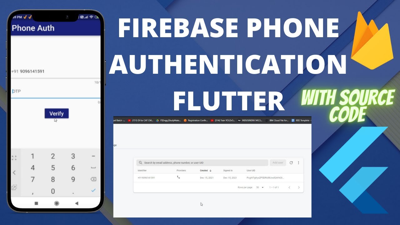 firebase phone authentication flutter | updated
